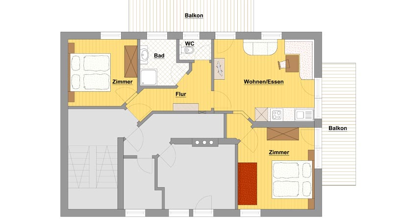 Landhaus Unterberger - Plan
